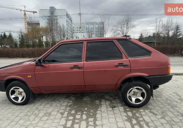 Красный ВАЗ 2109, объемом двигателя 1.5 л и пробегом 30 тыс. км за 1800 $, фото 3 на Automoto.ua