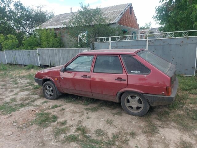 Красный ВАЗ 2109, объемом двигателя 0 л и пробегом 200 тыс. км за 481 $, фото 1 на Automoto.ua