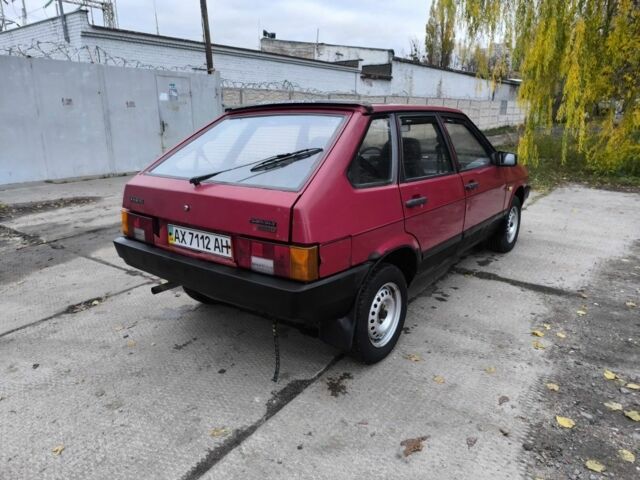 Красный ВАЗ 2109, объемом двигателя 1.3 л и пробегом 123 тыс. км за 899 $, фото 4 на Automoto.ua