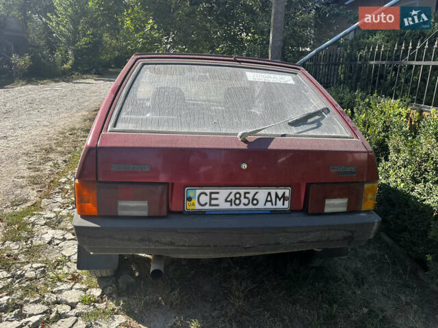 Красный ВАЗ 2109, объемом двигателя 1.5 л и пробегом 273 тыс. км за 1300 $, фото 3 на Automoto.ua
