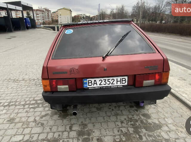 Красный ВАЗ 2109, объемом двигателя 1.5 л и пробегом 30 тыс. км за 1800 $, фото 4 на Automoto.ua