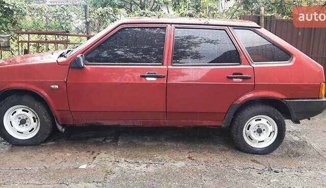 Красный ВАЗ 2109, объемом двигателя 1.5 л и пробегом 186 тыс. км за 1200 $, фото 6 на Automoto.ua