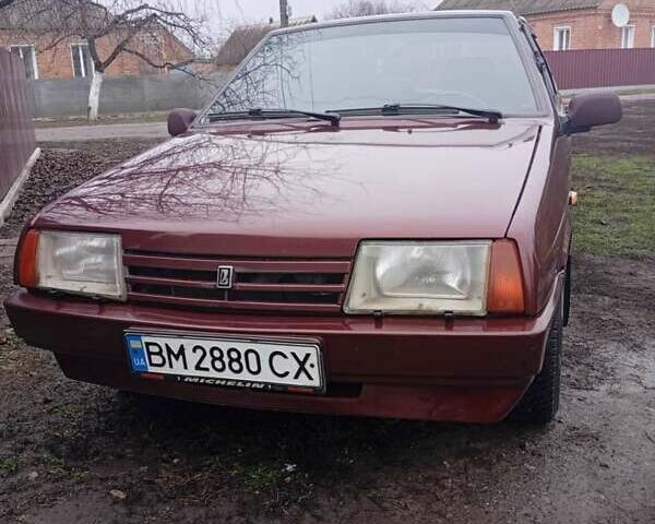 Красный ВАЗ 2109, объемом двигателя 1.5 л и пробегом 250 тыс. км за 1500 $, фото 2 на Automoto.ua