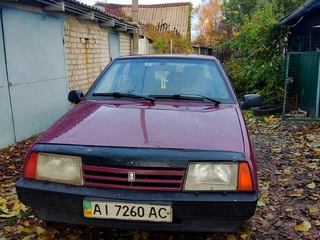 Красный ВАЗ 2109, объемом двигателя 1.3 л и пробегом 120 тыс. км за 800 $, фото 1 на Automoto.ua