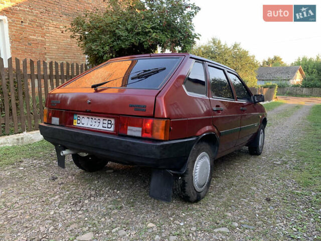 Красный ВАЗ 2109, объемом двигателя 1.5 л и пробегом 126 тыс. км за 1530 $, фото 7 на Automoto.ua