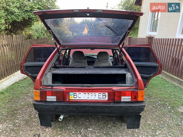 Красный ВАЗ 2109, объемом двигателя 1.5 л и пробегом 126 тыс. км за 1530 $, фото 17 на Automoto.ua