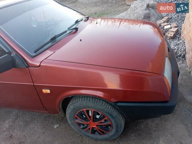 Красный ВАЗ 2109, объемом двигателя 1.5 л и пробегом 110 тыс. км за 1900 $, фото 6 на Automoto.ua