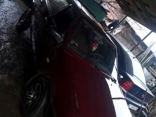 Красный ВАЗ 2109, объемом двигателя 1.5 л и пробегом 30 тыс. км за 950 $, фото 1 на Automoto.ua