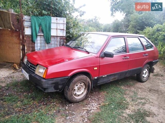 Красный ВАЗ 2109, объемом двигателя 1.5 л и пробегом 210 тыс. км за 1900 $, фото 5 на Automoto.ua