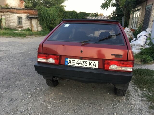 Красный ВАЗ 2109, объемом двигателя 1.5 л и пробегом 300 тыс. км за 1335 $, фото 3 на Automoto.ua