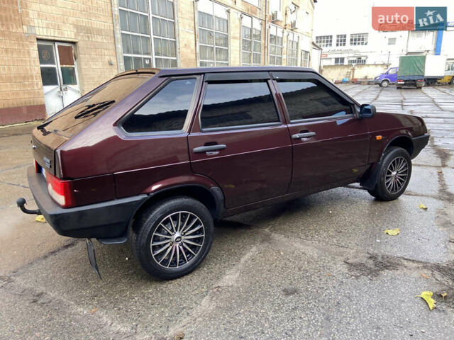 Красный ВАЗ 2109, объемом двигателя 1.5 л и пробегом 63 тыс. км за 1800 $, фото 5 на Automoto.ua