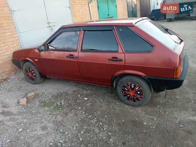 Красный ВАЗ 2109, объемом двигателя 1.5 л и пробегом 110 тыс. км за 1900 $, фото 9 на Automoto.ua