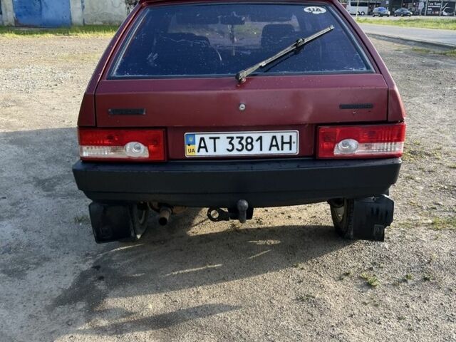 Красный ВАЗ 2109, объемом двигателя 1.3 л и пробегом 65 тыс. км за 950 $, фото 3 на Automoto.ua