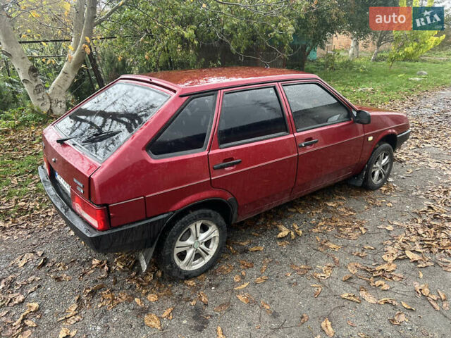 Красный ВАЗ 2109, объемом двигателя 1.5 л и пробегом 109 тыс. км за 2550 $, фото 5 на Automoto.ua