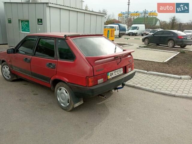 Червоний ВАЗ 2109, об'ємом двигуна 1.5 л та пробігом 101 тис. км за 1250 $, фото 3 на Automoto.ua