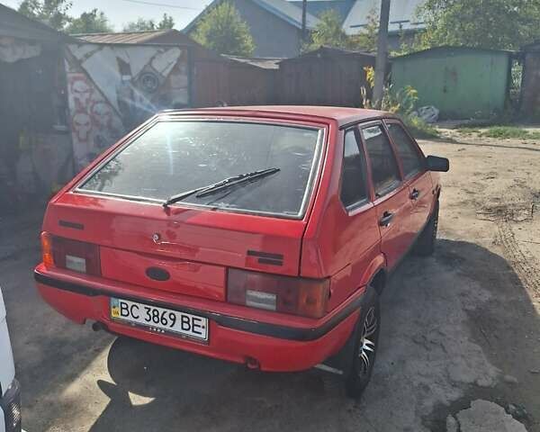 Червоний ВАЗ 2109, об'ємом двигуна 1.5 л та пробігом 59 тис. км за 2400 $, фото 2 на Automoto.ua