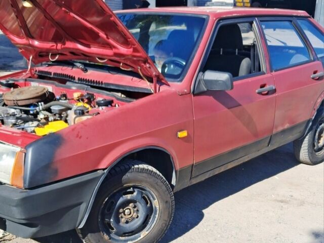 Червоний ВАЗ 2109, об'ємом двигуна 1.5 л та пробігом 800 тис. км за 800 $, фото 1 на Automoto.ua