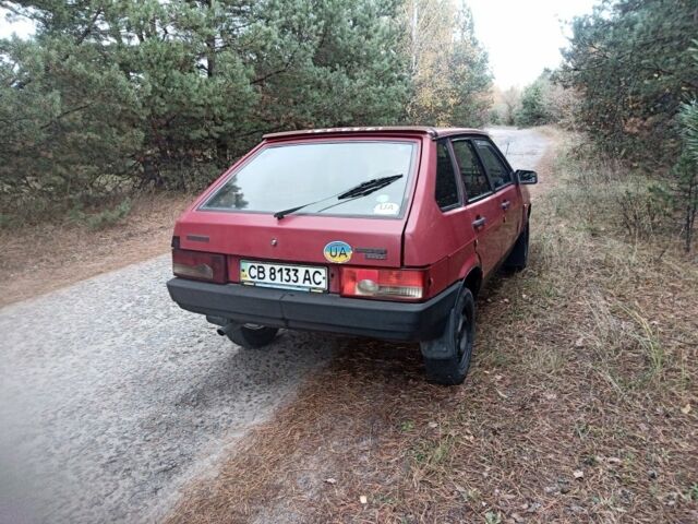Красный ВАЗ 2109, объемом двигателя 1.5 л и пробегом 123 тыс. км за 750 $, фото 9 на Automoto.ua