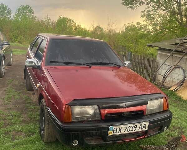 Червоний ВАЗ 2109, об'ємом двигуна 1.5 л та пробігом 100 тис. км за 900 $, фото 1 на Automoto.ua