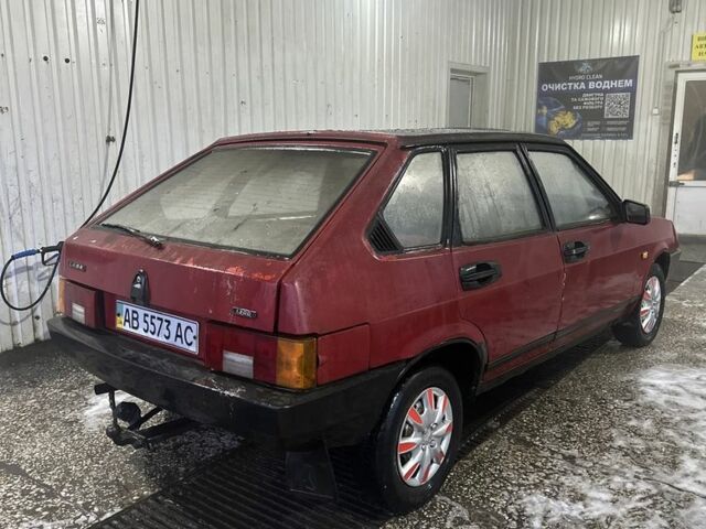 Красный ВАЗ 2109, объемом двигателя 1.5 л и пробегом 412 тыс. км за 620 $, фото 4 на Automoto.ua