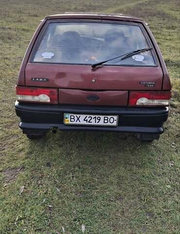 Красный ВАЗ 2109, объемом двигателя 1.5 л и пробегом 66 тыс. км за 1250 $, фото 1 на Automoto.ua