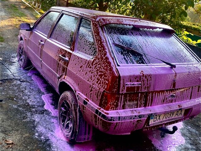 Красный ВАЗ 2109, объемом двигателя 1.5 л и пробегом 1 тыс. км за 900 $, фото 3 на Automoto.ua