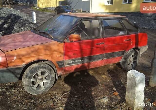 Красный ВАЗ 2109, объемом двигателя 1.5 л и пробегом 200 тыс. км за 300 $, фото 5 на Automoto.ua