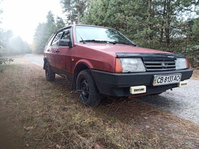 Красный ВАЗ 2109, объемом двигателя 1.5 л и пробегом 123 тыс. км за 750 $, фото 6 на Automoto.ua