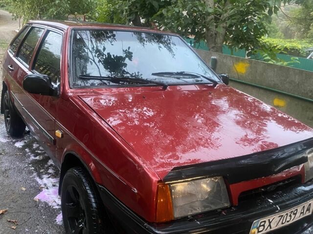Красный ВАЗ 2109, объемом двигателя 1.5 л и пробегом 1 тыс. км за 900 $, фото 4 на Automoto.ua