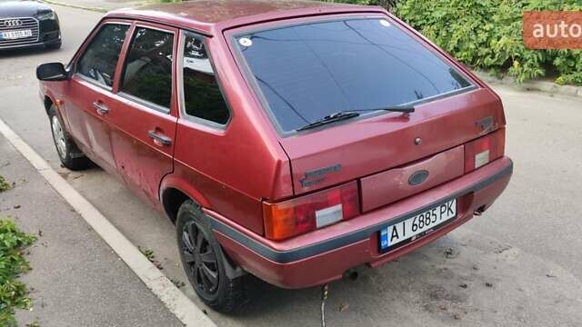 Червоний ВАЗ 2109, об'ємом двигуна 1.5 л та пробігом 94 тис. км за 1000 $, фото 7 на Automoto.ua
