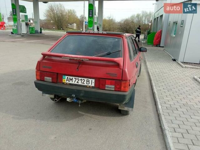 Червоний ВАЗ 2109, об'ємом двигуна 1.5 л та пробігом 101 тис. км за 1250 $, фото 4 на Automoto.ua