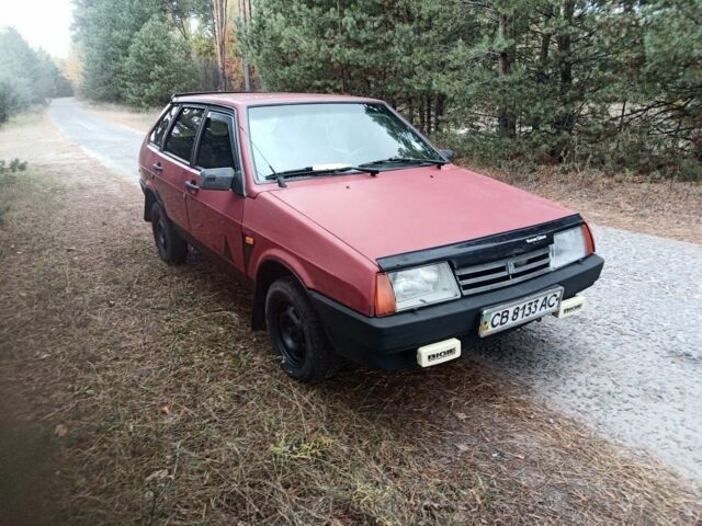 Красный ВАЗ 2109, объемом двигателя 1.5 л и пробегом 123 тыс. км за 750 $, фото 5 на Automoto.ua