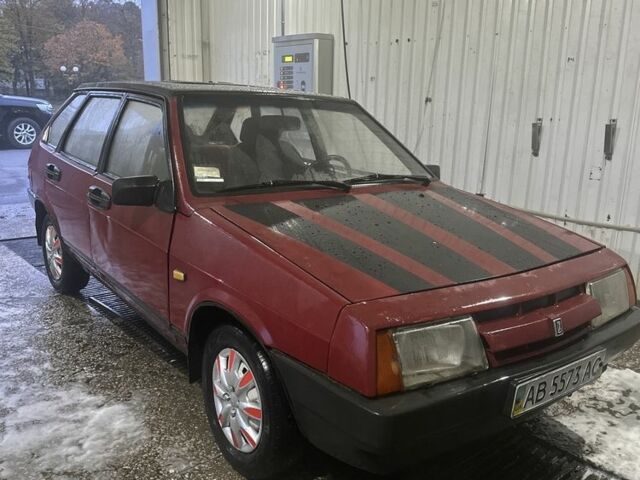 Красный ВАЗ 2109, объемом двигателя 1.5 л и пробегом 412 тыс. км за 620 $, фото 6 на Automoto.ua