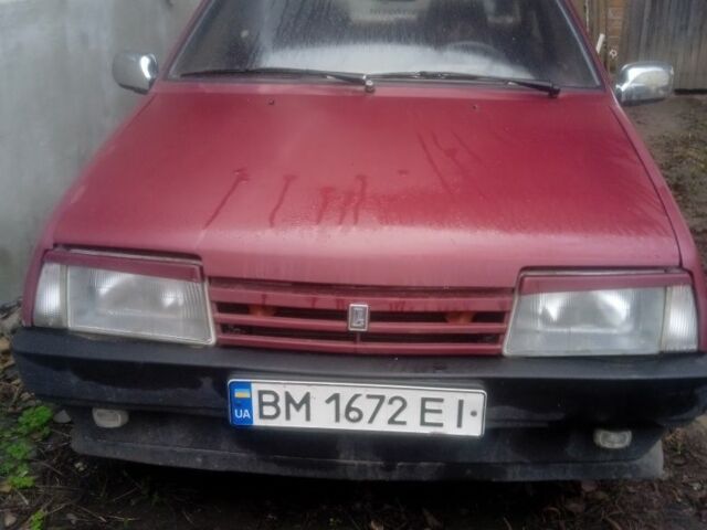 Красный ВАЗ 2109, объемом двигателя 1.5 л и пробегом 400 тыс. км за 1241 $, фото 1 на Automoto.ua