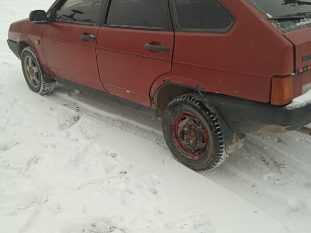 Красный ВАЗ 2109, объемом двигателя 1.5 л и пробегом 3 тыс. км за 1000 $, фото 7 на Automoto.ua