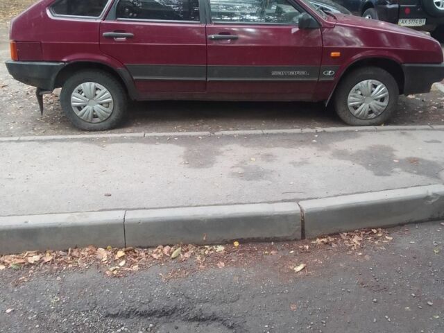 Красный ВАЗ 2109, объемом двигателя 0 л и пробегом 64 тыс. км за 1100 $, фото 1 на Automoto.ua