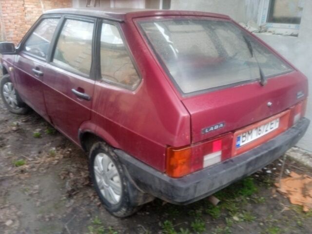 Красный ВАЗ 2109, объемом двигателя 1.5 л и пробегом 400 тыс. км за 1241 $, фото 3 на Automoto.ua