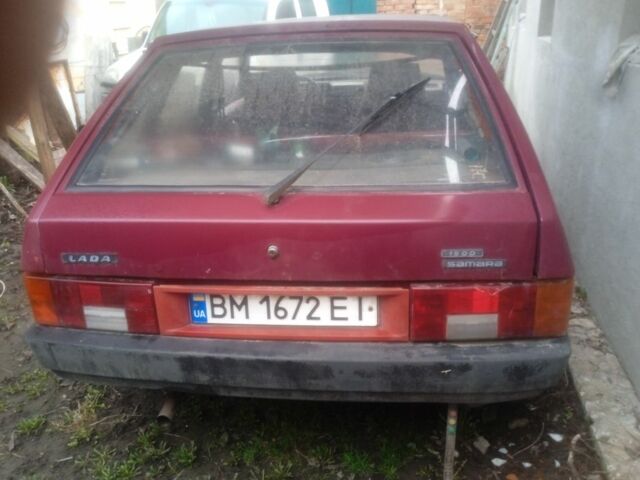 Красный ВАЗ 2109, объемом двигателя 1.5 л и пробегом 400 тыс. км за 1241 $, фото 4 на Automoto.ua