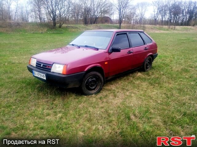 Червоний ВАЗ 2109, об'ємом двигуна 1.5 л та пробігом 210 тис. км за 1650 $, фото 1 на Automoto.ua