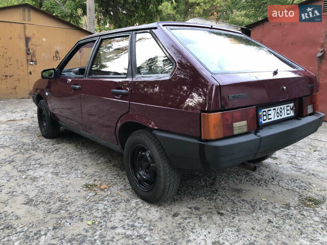Красный ВАЗ 2109, объемом двигателя 1.5 л и пробегом 162 тыс. км за 1700 $, фото 3 на Automoto.ua