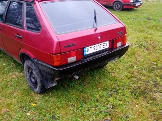 Красный ВАЗ 2109, объемом двигателя 1.5 л и пробегом 1000 тыс. км за 1150 $, фото 3 на Automoto.ua