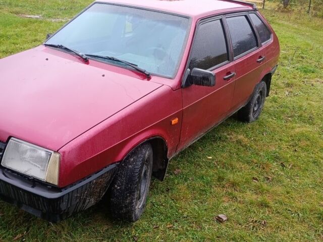 Красный ВАЗ 2109, объемом двигателя 1.5 л и пробегом 1000 тыс. км за 1150 $, фото 2 на Automoto.ua