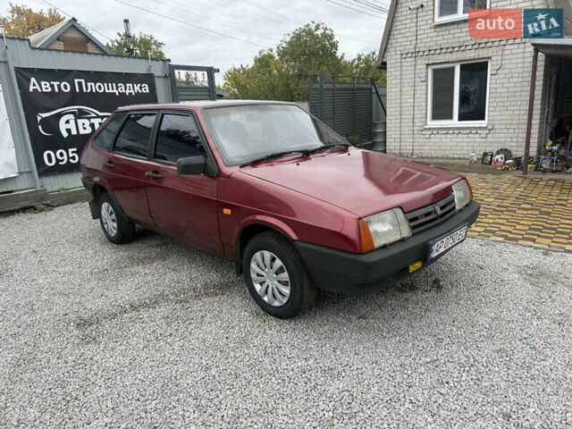 Красный ВАЗ 2109, объемом двигателя 1.5 л и пробегом 190 тыс. км за 1300 $, фото 1 на Automoto.ua