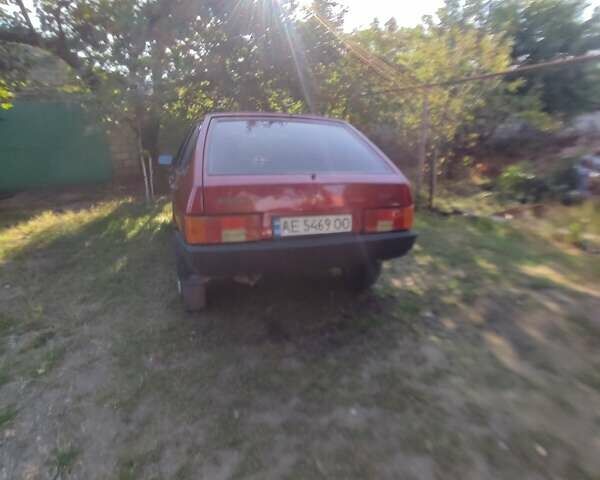 Красный ВАЗ 2109, объемом двигателя 1.5 л и пробегом 349 тыс. км за 1400 $, фото 1 на Automoto.ua