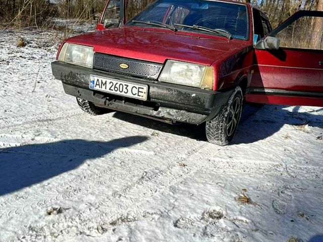 Червоний ВАЗ 2109, об'ємом двигуна 1.5 л та пробігом 0 тис. км за 1350 $, фото 2 на Automoto.ua