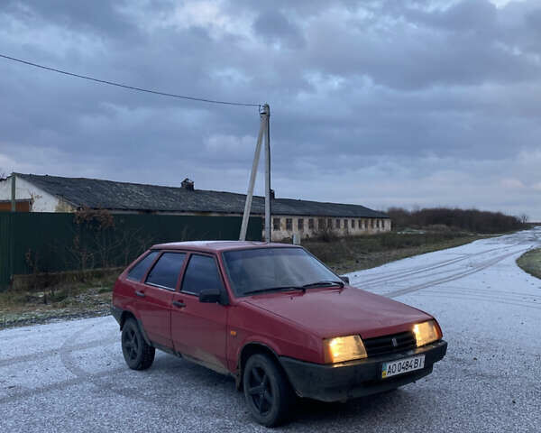Червоний ВАЗ 2109, об'ємом двигуна 1.5 л та пробігом 200 тис. км за 800 $, фото 1 на Automoto.ua