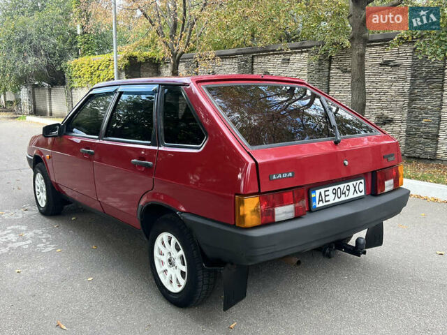 Красный ВАЗ 2109, объемом двигателя 1.5 л и пробегом 120 тыс. км за 1750 $, фото 4 на Automoto.ua