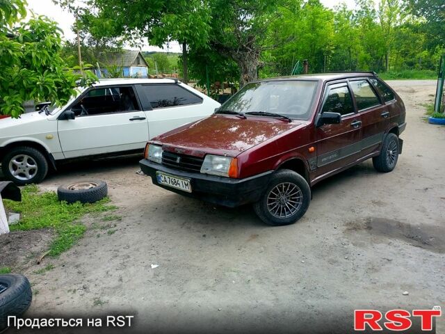 Червоний ВАЗ 2109, об'ємом двигуна 1.5 л та пробігом 170 тис. км за 1500 $, фото 2 на Automoto.ua