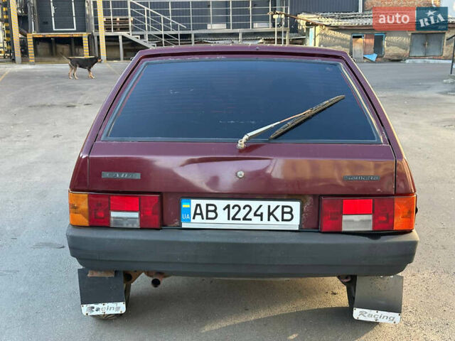 Красный ВАЗ 2109, объемом двигателя 1.5 л и пробегом 250 тыс. км за 1400 $, фото 4 на Automoto.ua