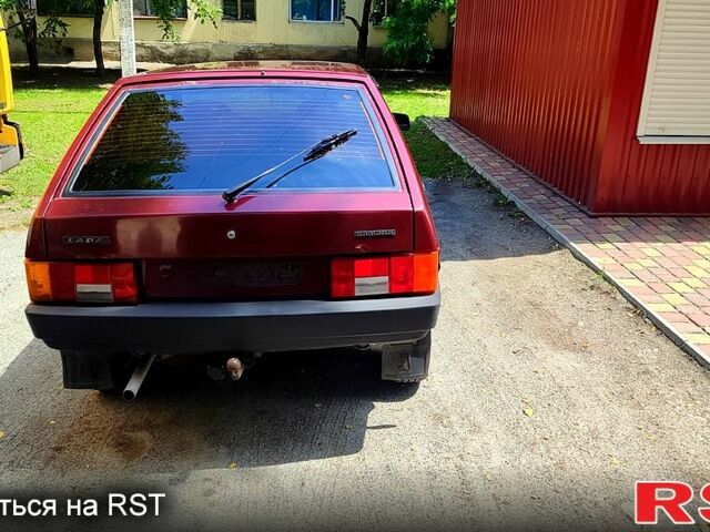 Красный ВАЗ 2109, объемом двигателя 1.6 л и пробегом 200 тыс. км за 1650 $, фото 1 на Automoto.ua